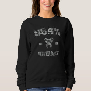 96 4 Silverback Gorilla Gymkläder Kroppsbyggande T Shirt