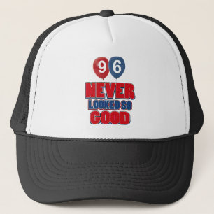 96 åriga födelsedagdesigner truckerkeps