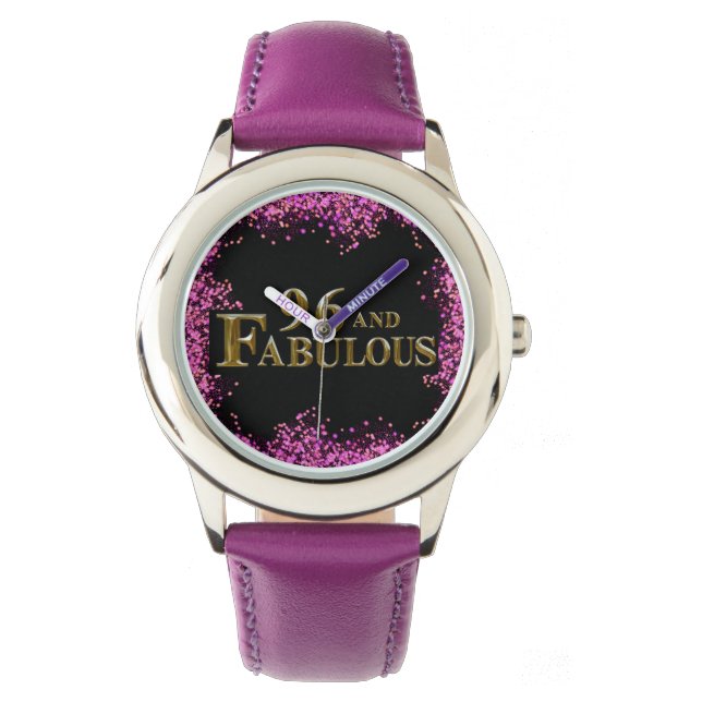 96:e födelsedagen armbandsur (Framsida)