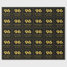 96:e födelsedagen - Art Deco Inspired Titta "96" o Presentpapper