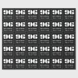 96:e födelsedagen: Art Deco Inspired Titta "96" oc Presentpapper