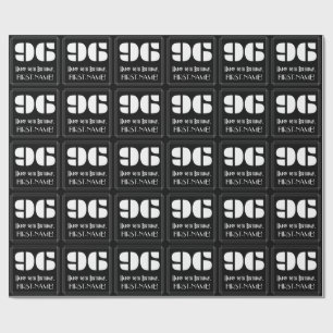 96:e födelsedagen: Art Deco Inspired Titta "96" oc Presentpapper