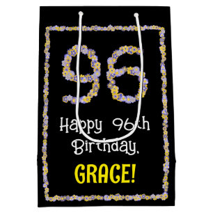 96:e födelsedagen: Blommigt Flowers Number, eget n