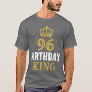 96:e födelsedagen Kung i lycklig 96 år gamla Party T Shirt
