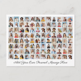 96 Fotokollage Lägg till din egen hälsning Helg Vykort