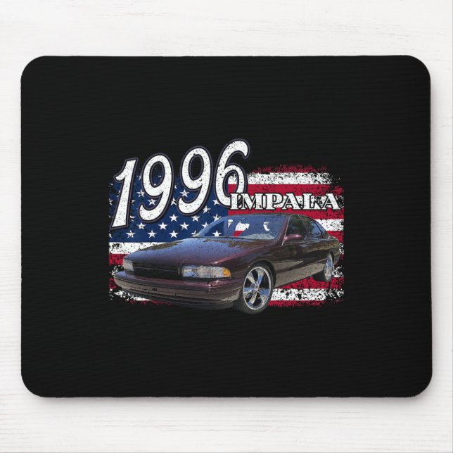 96 Impala Lowrider Ss 4:e juli Amerika Musmatta (Framsidan)