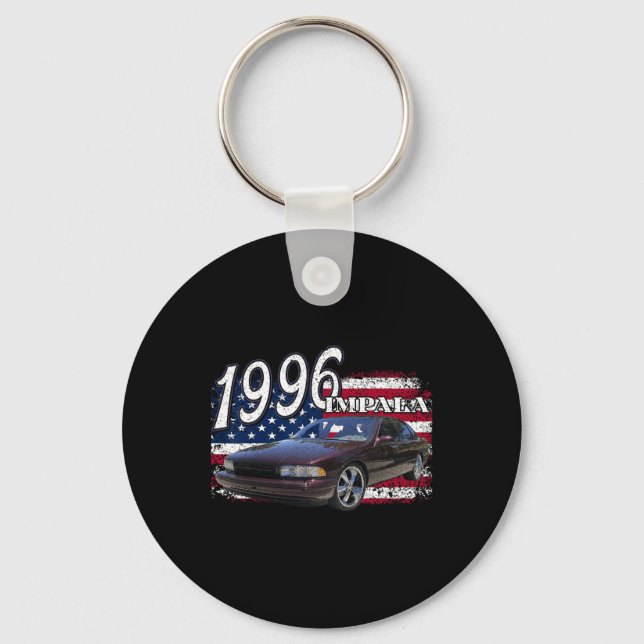 96 Impala Lowrider Ss 4:e juli Amerika Nyckelring (Framsida)