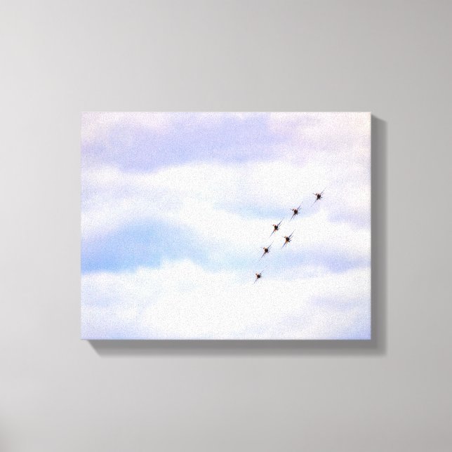 9773-Fighter Jet Canvastryck (Framsida)