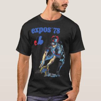 978 Montreal Epos Vintage Urbleknad Design T Shirt