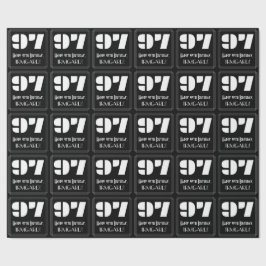 97:e födelsedagen: Art Deco Inspired Titta "97" oc Presentpapper