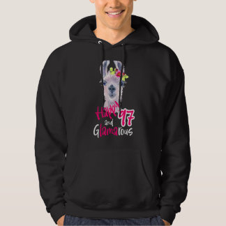 97:e födelsedagen Kvinnor som reser 97 för sin Dek Hoodie