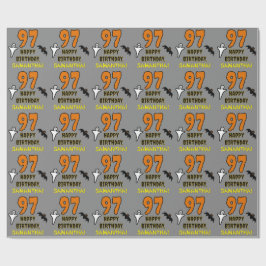 97:e födelsedagen: Spooky Halloween Theme, eget na Presentpapper