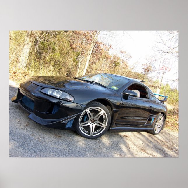 97 Mitsubishi Eclipse Poster (Framsidan)