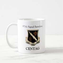 97th Signalera Bn. Veteran Kaffemugg