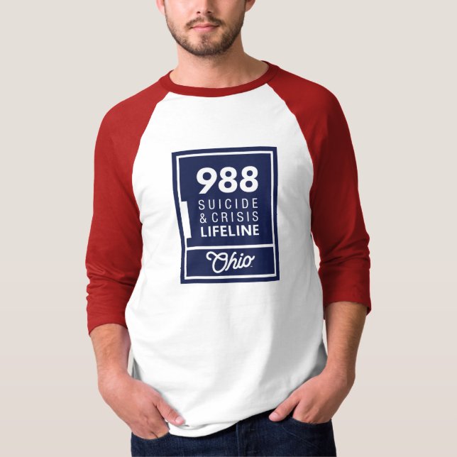 988 Kvartalsskift för Sleeve T Shirt (Framsida)