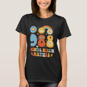 988 Problem med psykisk hälsa Självmordsförebyggan T Shirt