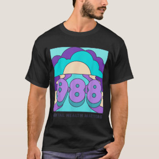 988 Psykisk Hälsa Är Viktig Förebyggande Medvetenh T Shirt