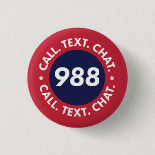988 Röd knapp