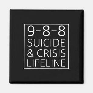 988 - Självmordskris - Livslängd 988 Magnet