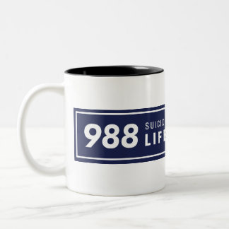 988 Vågrät Logotyp Mugg