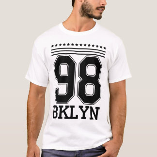 98 BKLYN Brooklyn Vintage Grafik T-Shirt