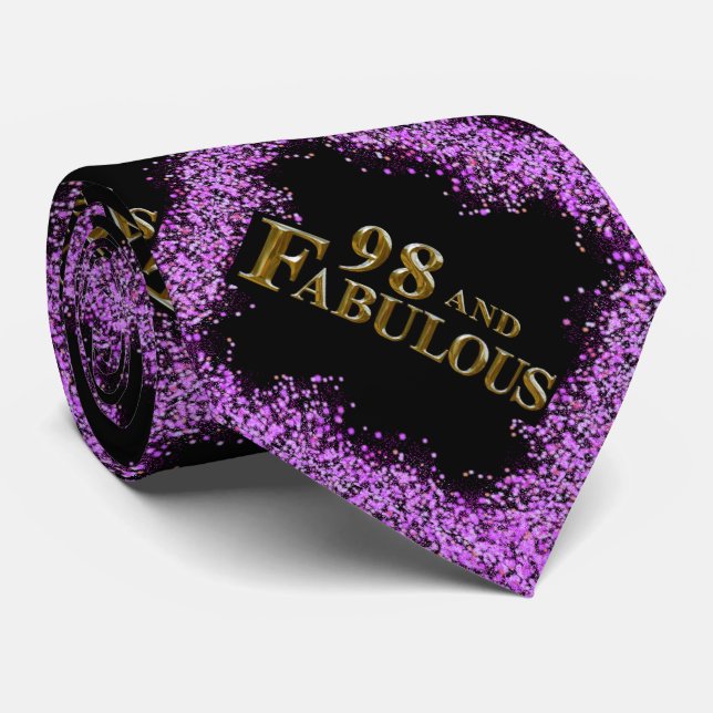 98:e födelsedagen slips (Rullad)