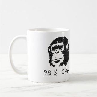 98 procent schimpansmugg kaffemugg