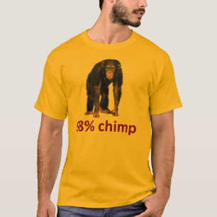 98% schimpans tee shirt