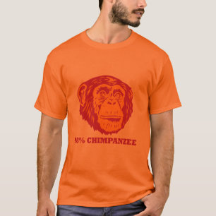 98% schimpans tee shirt