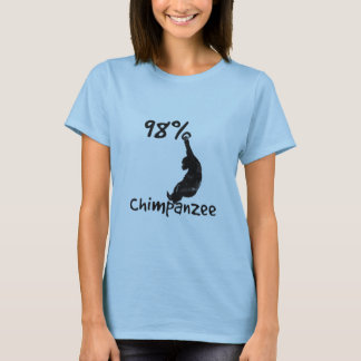 98% schimpans tee shirt