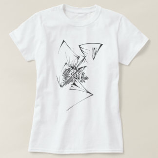 98 Svart Vitt Abstrakt Tribal Tattoo Konst T Shirt