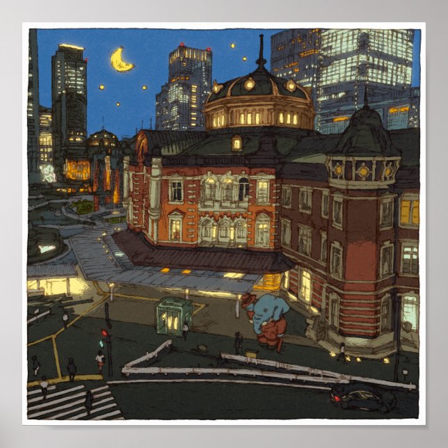 98:Tokyo Station/Marunochi Poster (Framsidan)