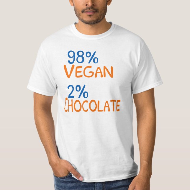 98 % Vegan Tee (Framsida)