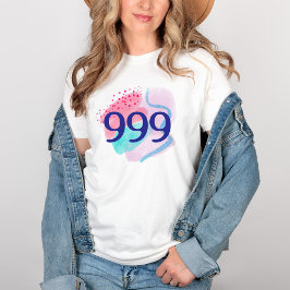 999 Angel Number Andlig Reborn Manifestation T Shirt