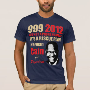 999 Herman Cain 2012 Tröja