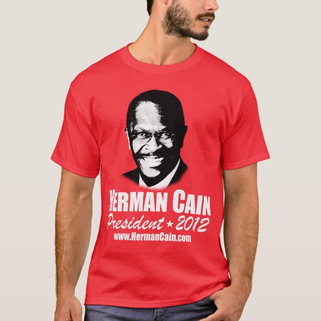 999 Herman Cain 2012 Tröja (Framsida)