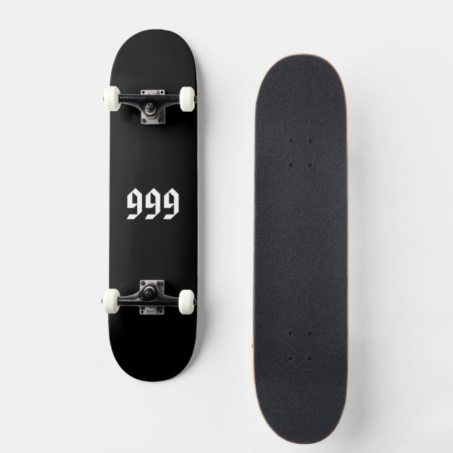999 MINI SKATEBOARD BRÄDA 18,5 CM (Framsida)