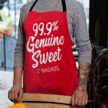 99,9 % Äkta, svett 1 % Badass Apron