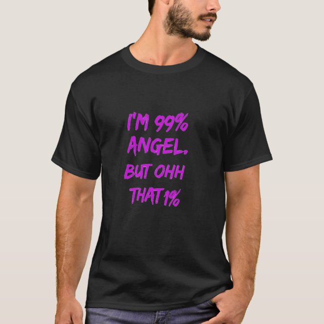 99 Ängel men den 1 T Shirt (Framsida)