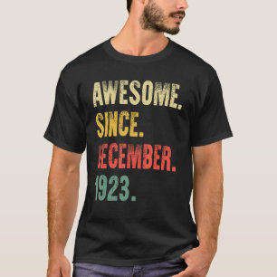 99 år gammal Fantastisk sedan december 1923 99:e f T Shirt