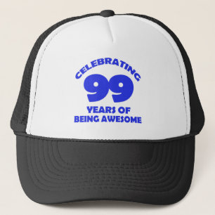 99 år gammala födelsedagdesigner keps