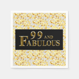 99-årsdag pappersservett