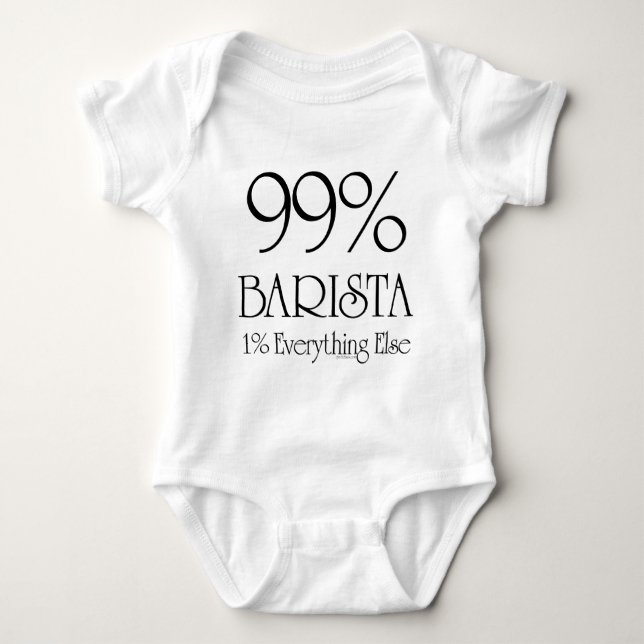 99% Barista T Shirt (Framsida)