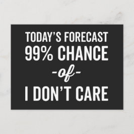 99 % chans att inte bry sig om notering vykort