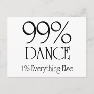 99 % Dance Vykort