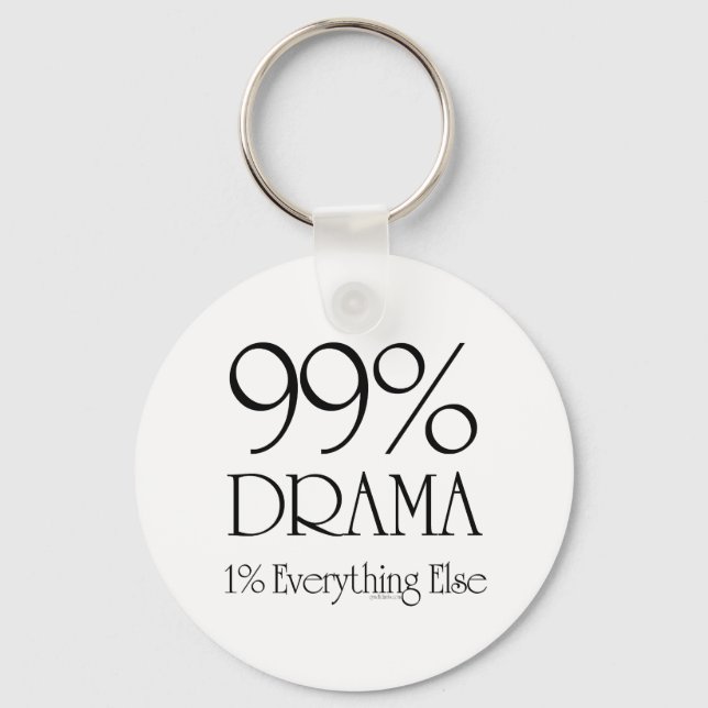 99 % Drama Nyckelring (Framsida)