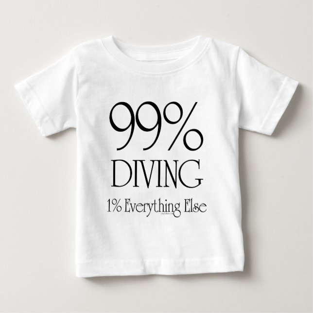 99 % dykning t shirt (Framsida)