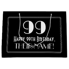 99:e födelsedagen: Art Deco Inspired Stil "99", Na