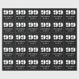 99:e födelsedagen: Art Deco Inspired Titta "99" oc Presentpapper