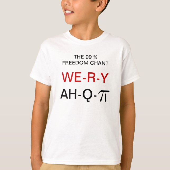99 % FRIHETSCHANT T-SHIRT (Framsida)